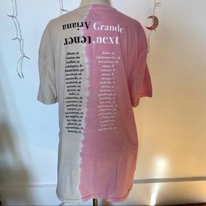Ariana Grande Sweetener Concert Tee with Dates